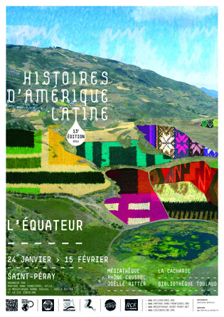 Affiche histoires d'Amrique latine - Saint-Pray 2014