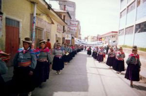 marcha en Puno