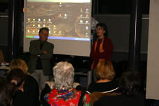 Soirée du 11/12/2007, présentation par Christophe Berthelot et Dorothée Meyer de leur court métrage "Pensées équitables" 