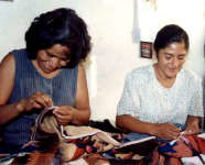 Membres de l'association Awaqkuna